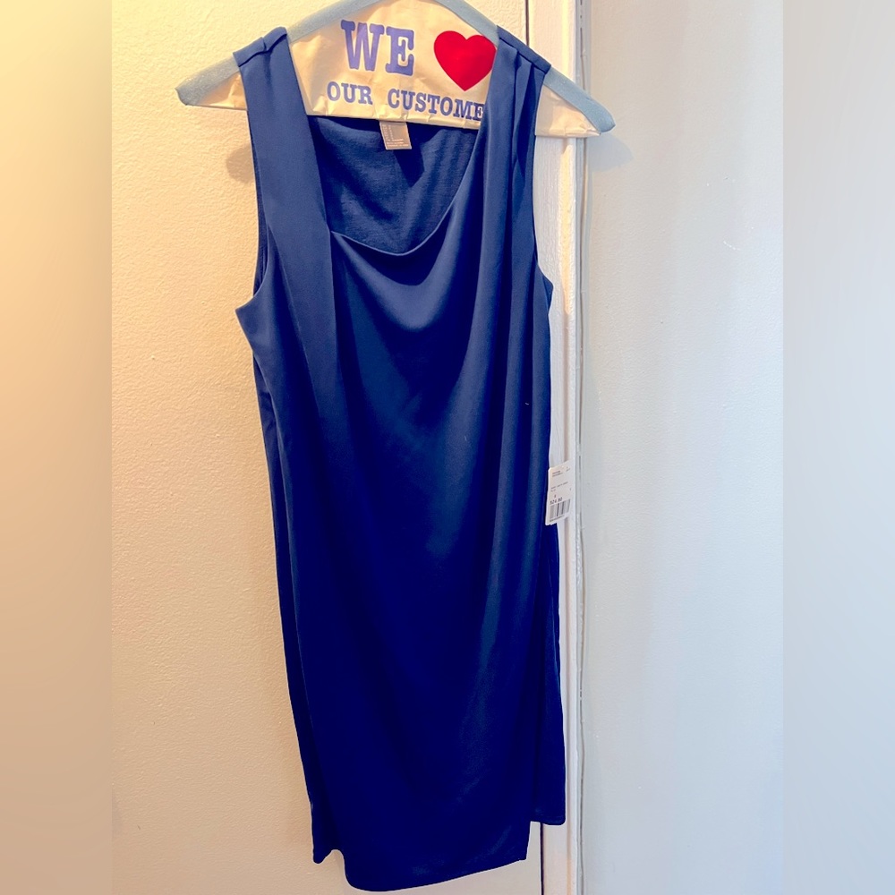 Forever 21 Stylish cobalt blue midi dress